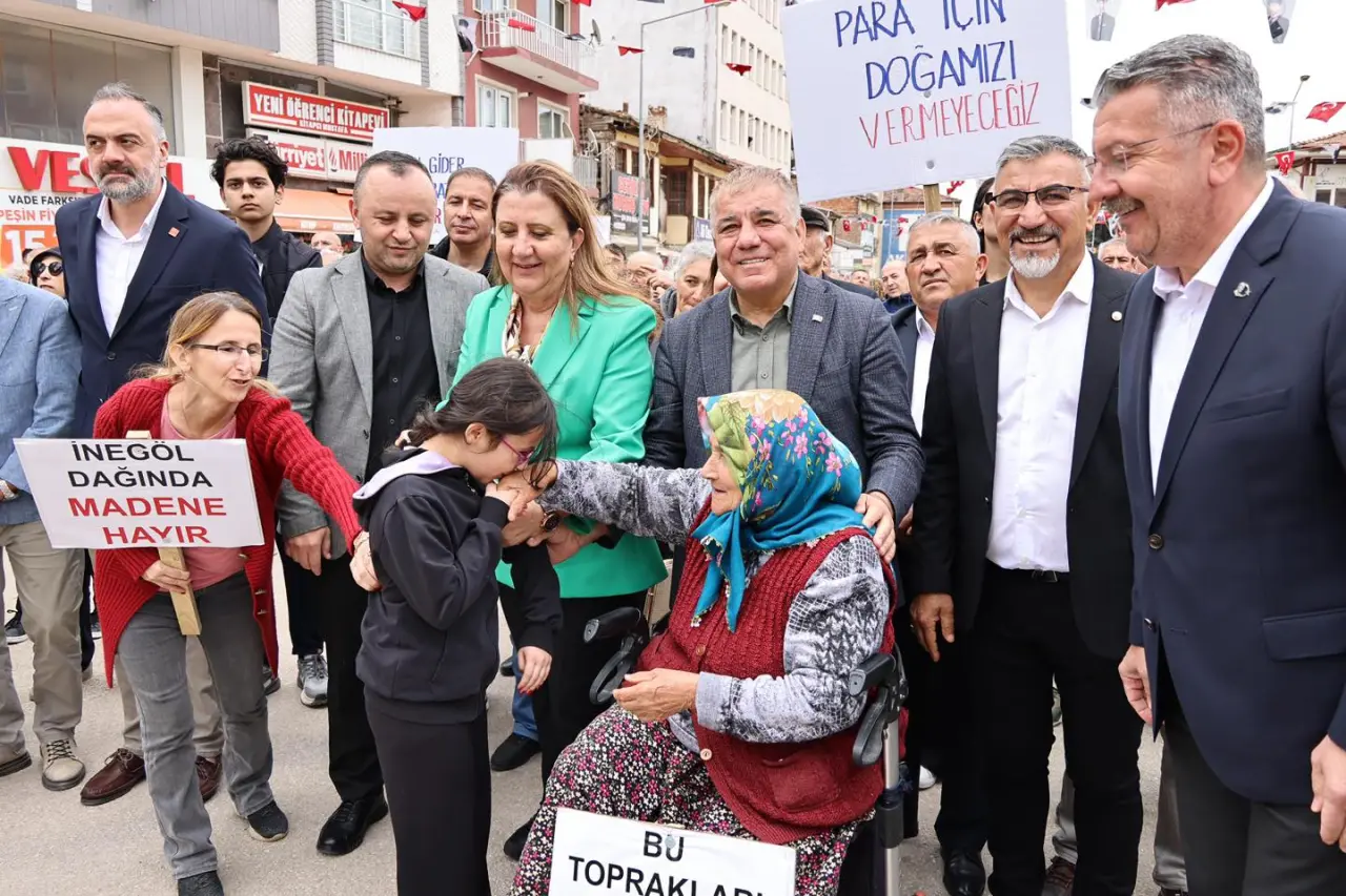 Gümüşhacıköy’de “Madene Hayır” Yürüyüşü 15