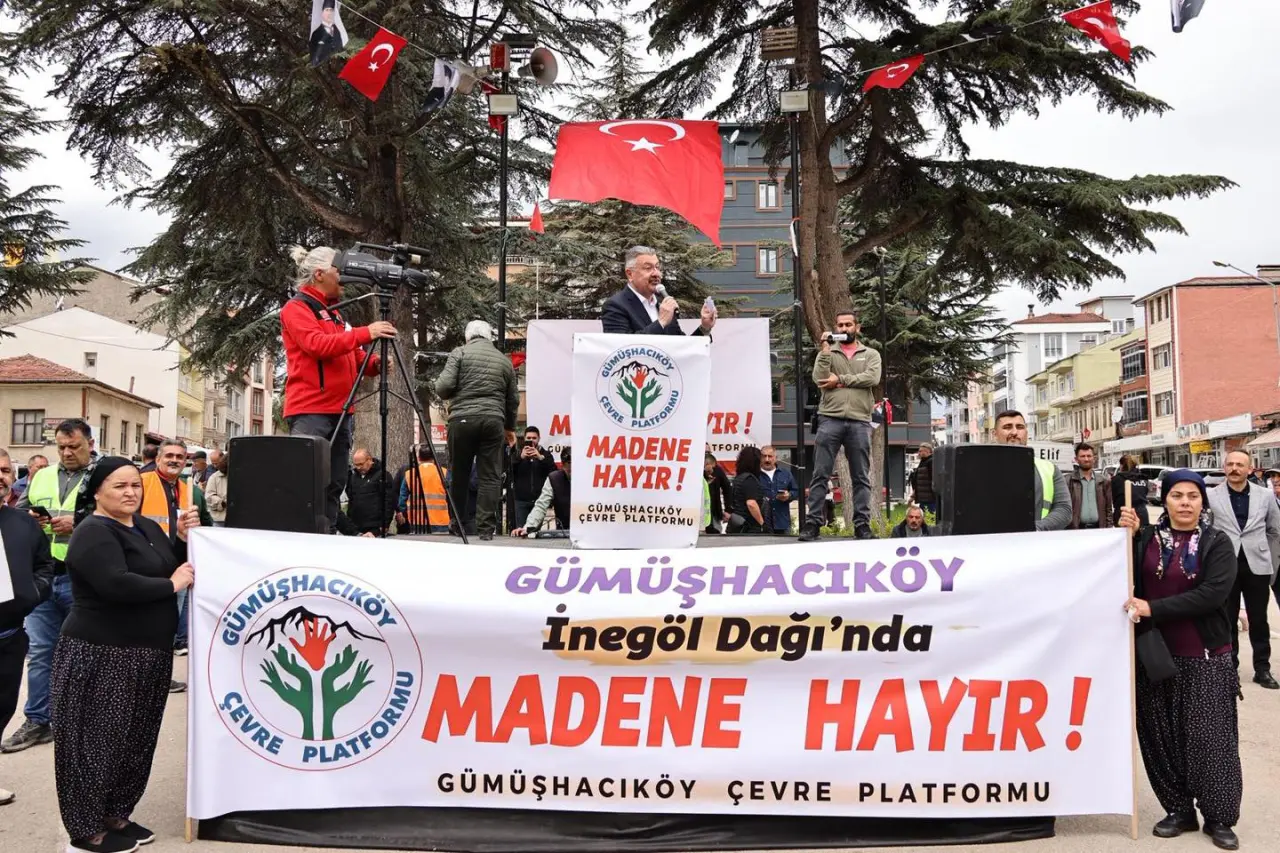 Gümüşhacıköy’de “Madene Hayır” Yürüyüşü 13
