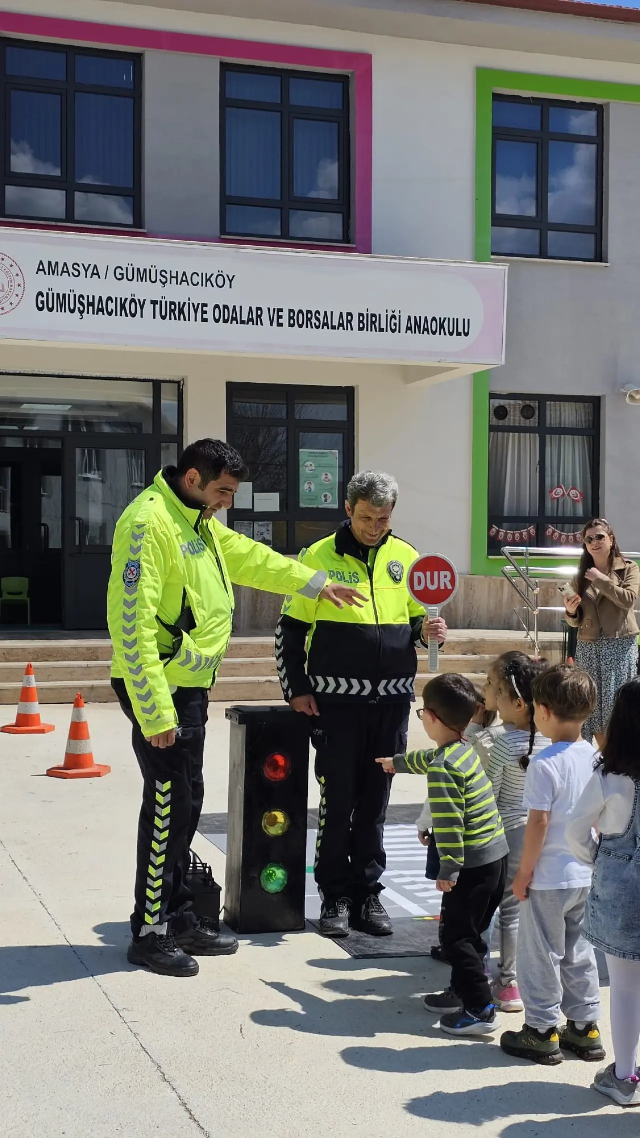 Gümüşhacıköy’de Trafik Bilinci Aşılandı 2