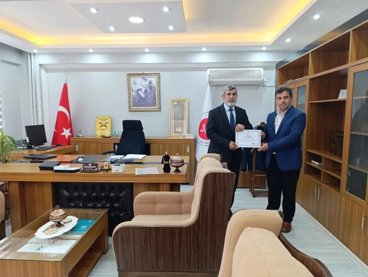 Merzifon Müftülüğü’nde Başarı Belgeleri Takdim Edildi 3