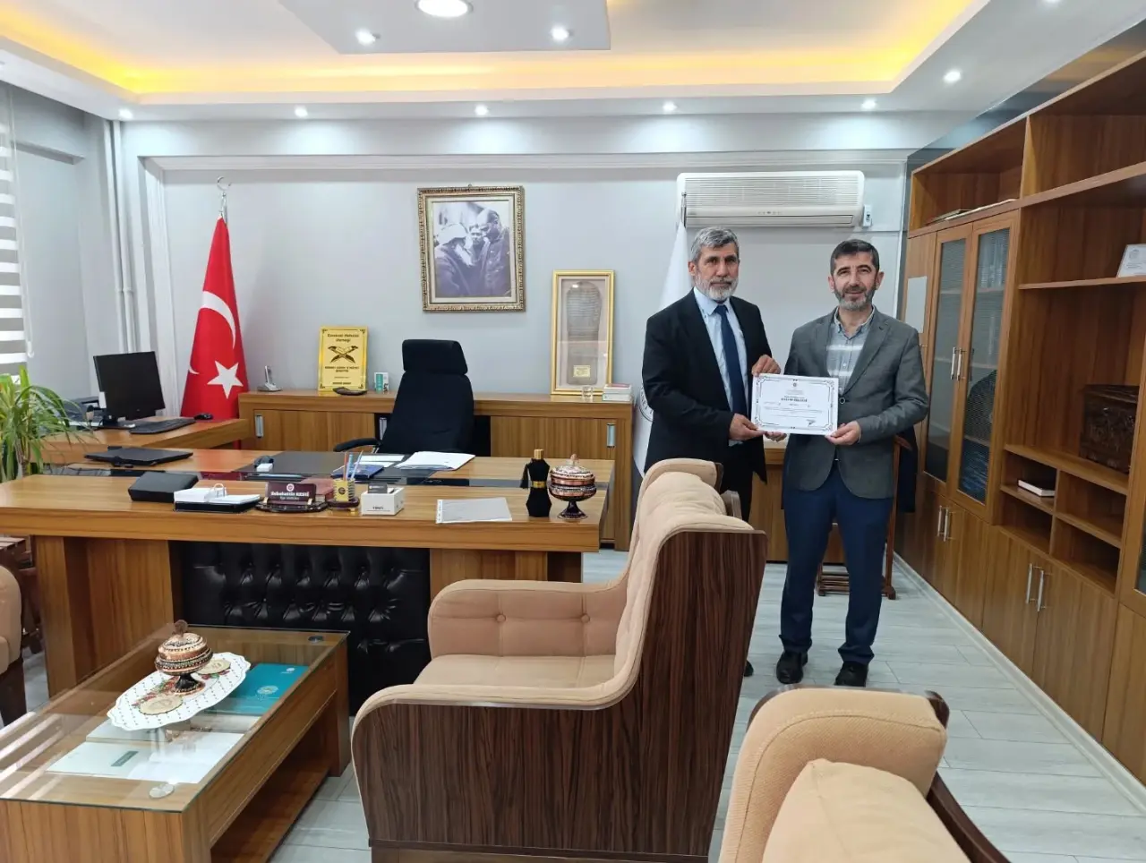 Merzifon Müftülüğü’nde Başarı Belgeleri Takdim Edildi 4
