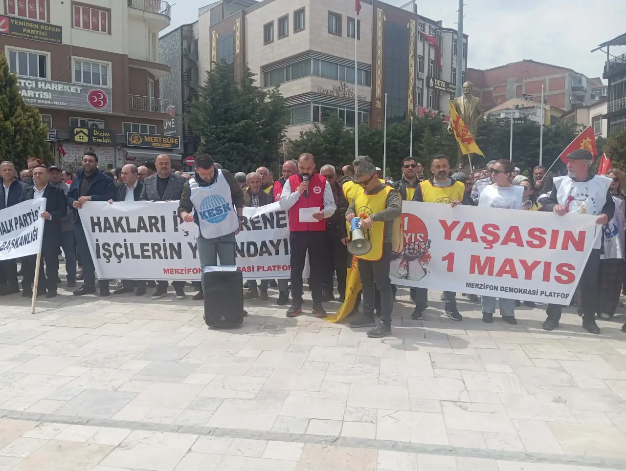 Merzifon’da 1 Mayıs Çağrısı: “Birleşelim, Değiştirelim” 3