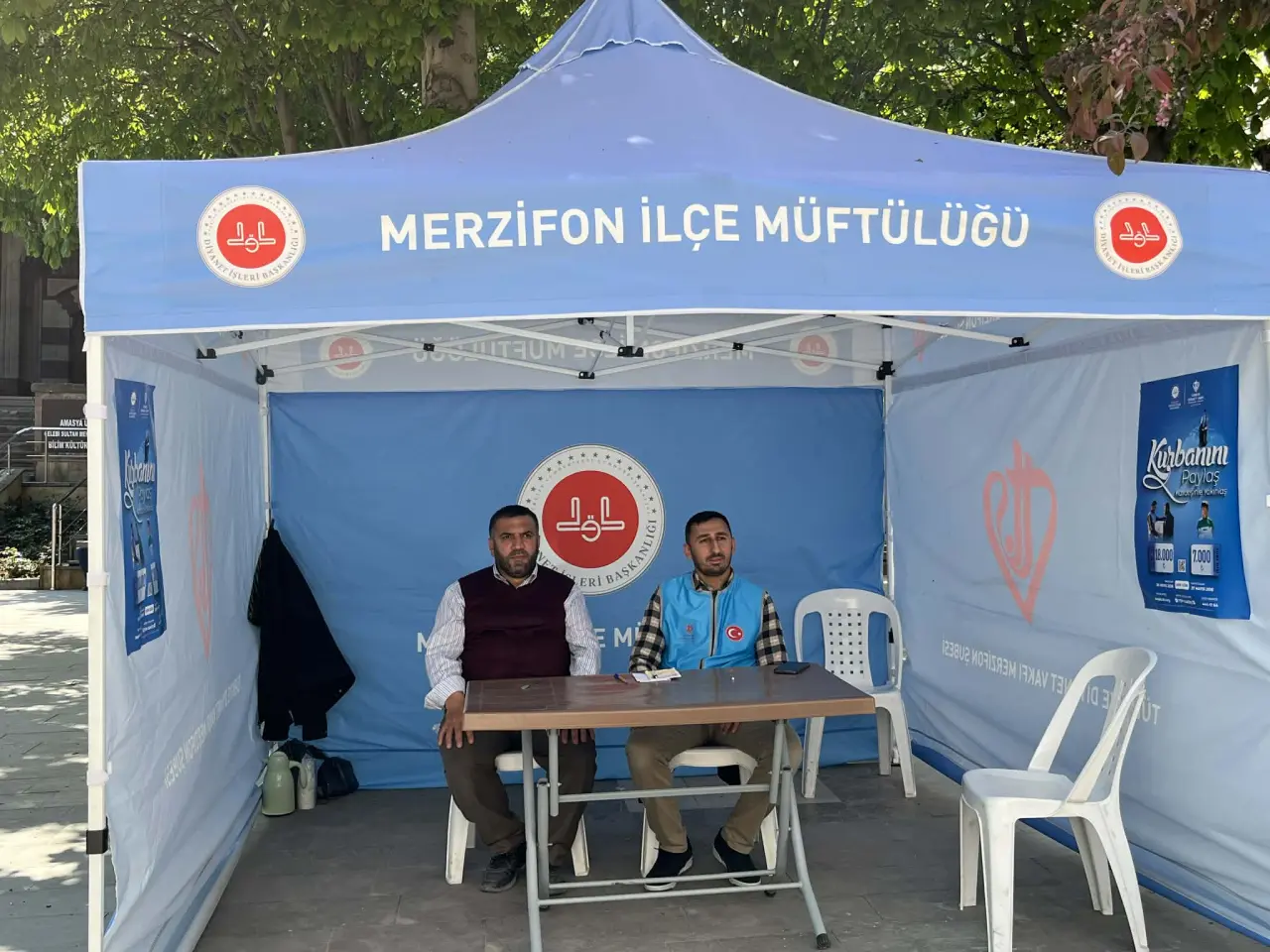 Merzifon’da Diyanet Vakfı’ndan Kurban Bağış Stantları 2