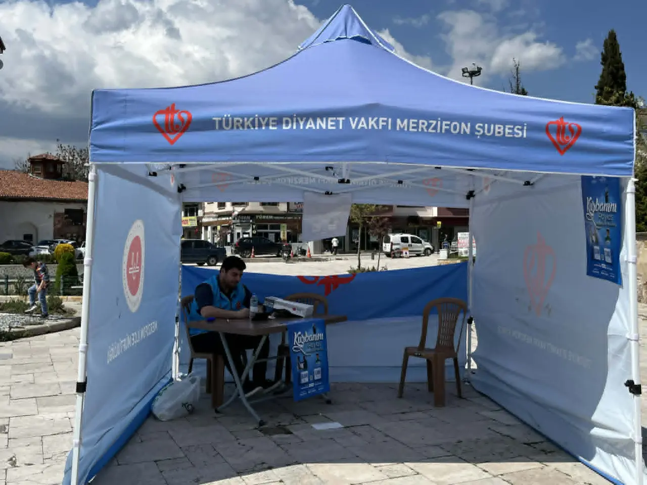 Merzifon’da Diyanet Vakfı’ndan Kurban Bağış Stantları 1