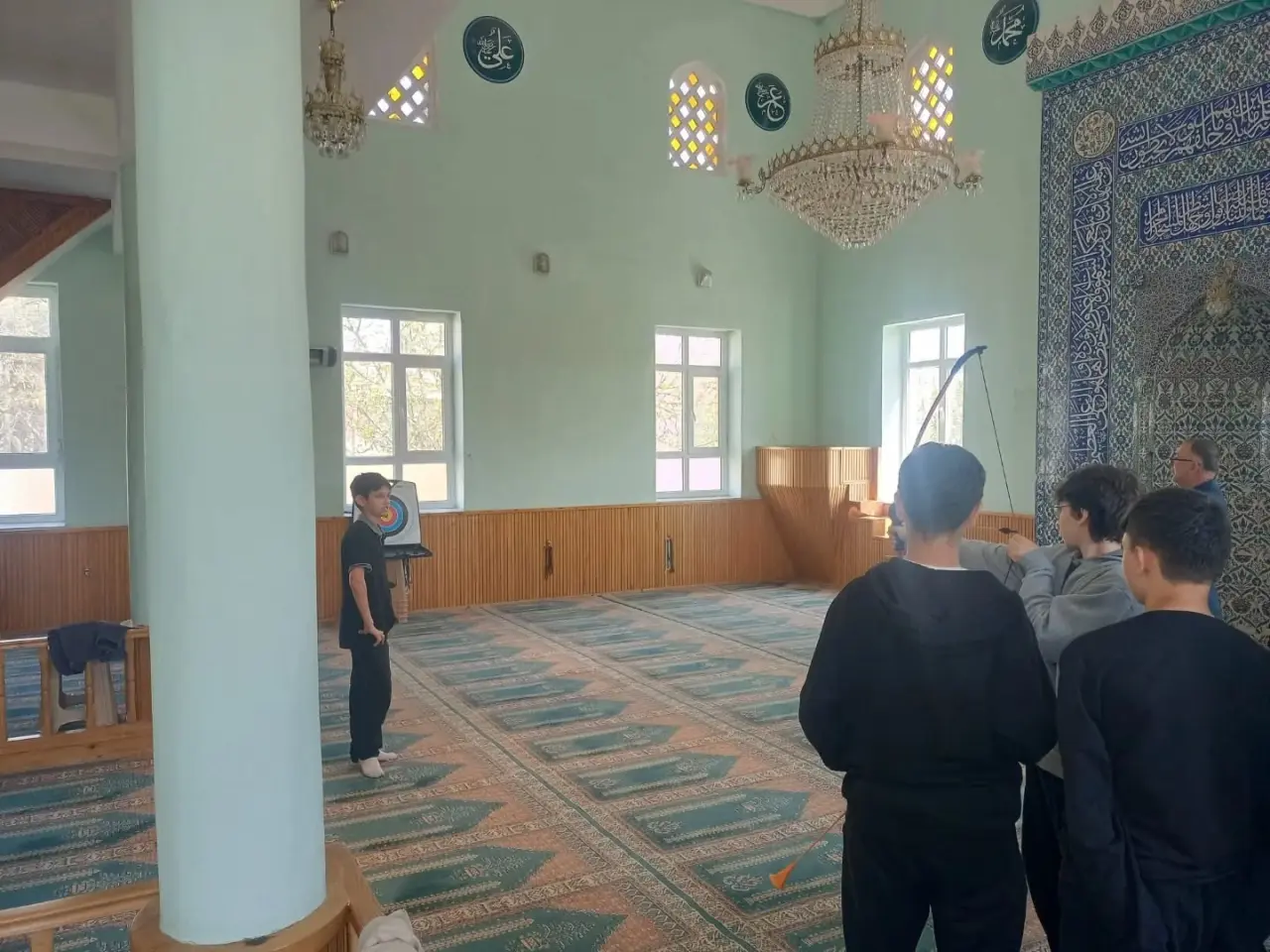 Merzifon’da Gençler Camide Buluştu 3