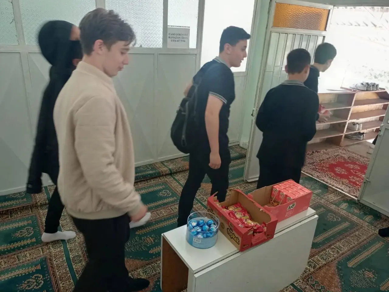 Merzifon’da Gençler Camide Buluştu 1