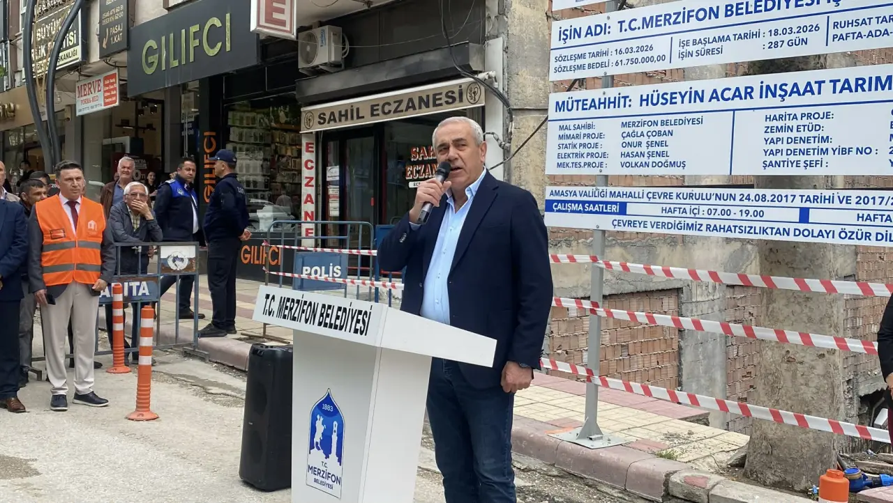 Merzifon'da İş ve Yaşam Merkezi’nin Temeli Atıldı 3