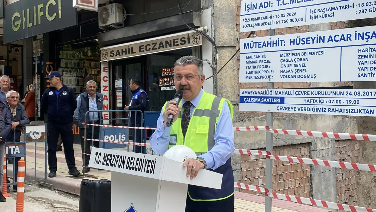 Merzifon'da İş ve Yaşam Merkezi’nin Temeli Atıldı 5
