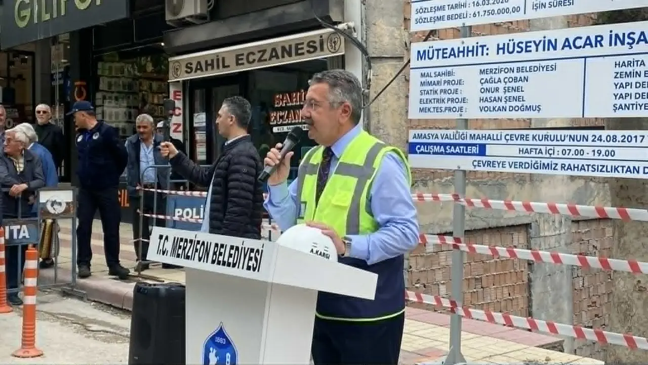 Merzifon'da İş ve Yaşam Merkezi’nin Temeli Atıldı 4