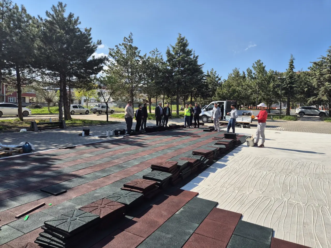 Merzifon’da Parklar Yenileniyor 3