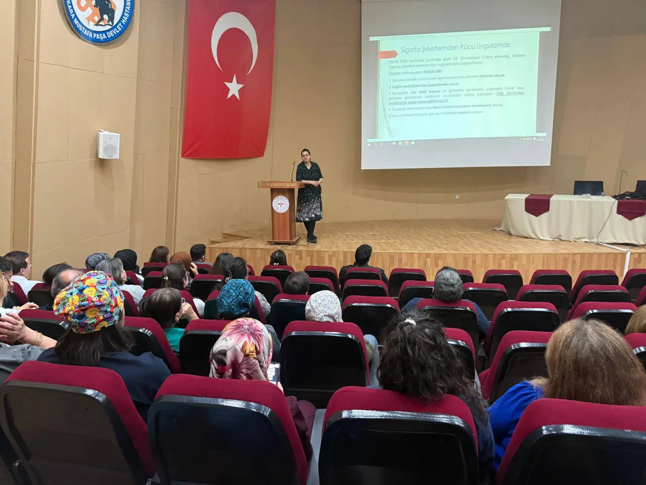 Merzifon’da Sağlık Çalışanlarına Hukuk Eğitimi Verildi 1