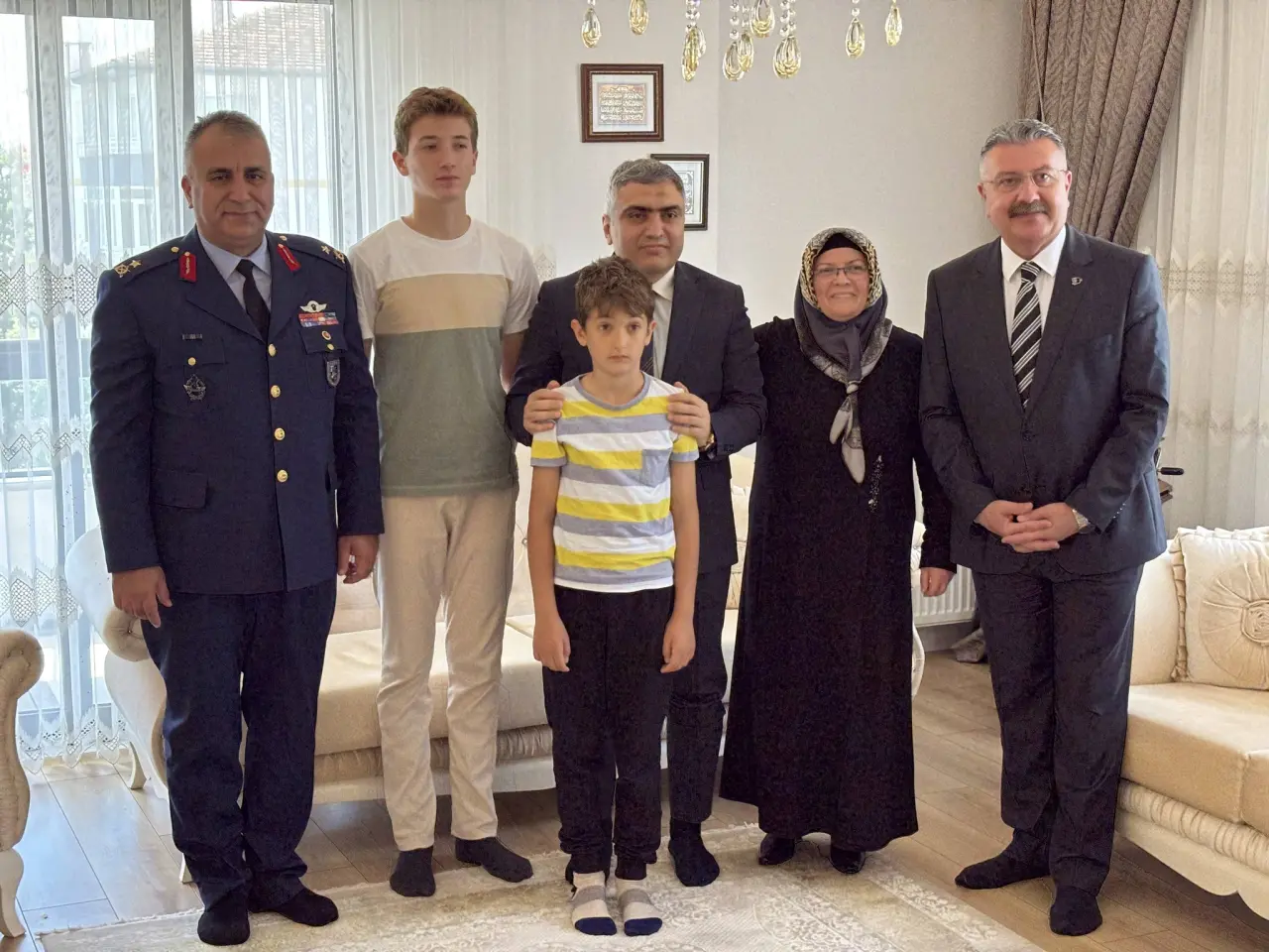 Merzifon’da Şehit Ve Gazi Ailelerine Bayram Ziyareti 2