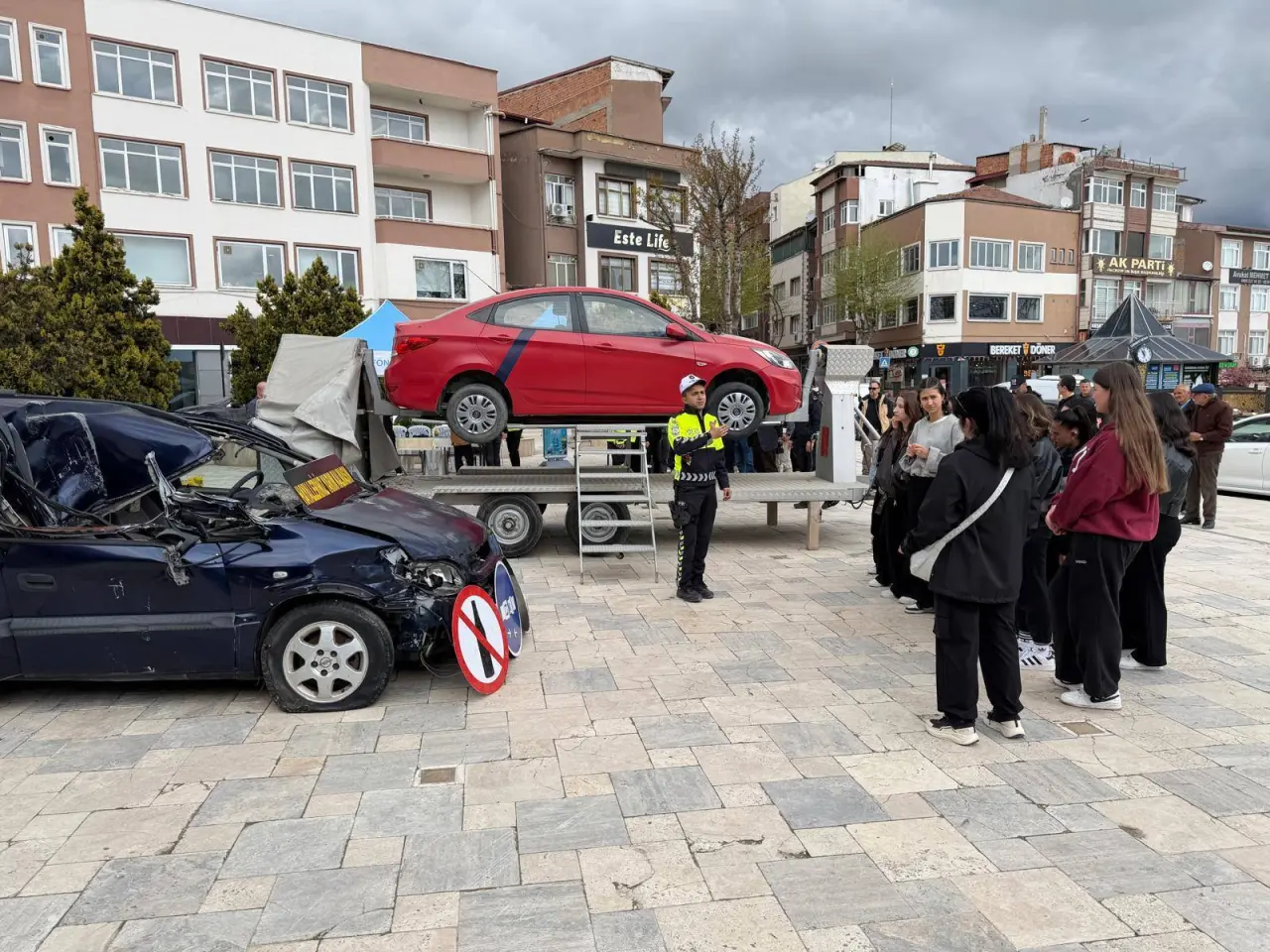Merzifon’da Trafik Haftası Etkinliği Düzenlendi 1