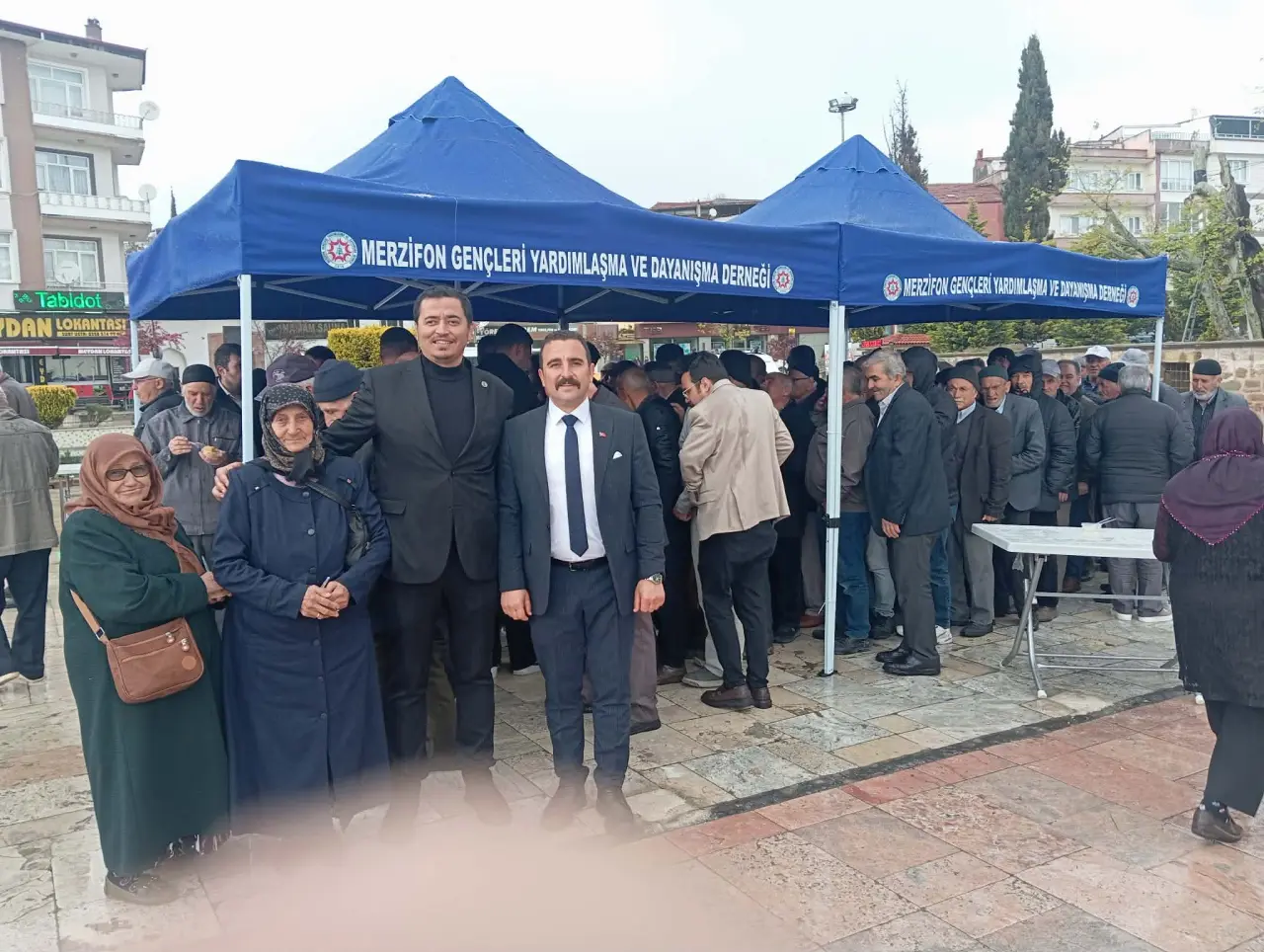 Merzifon’da Yağmura Rağmen Anlamlı Buluşma 5