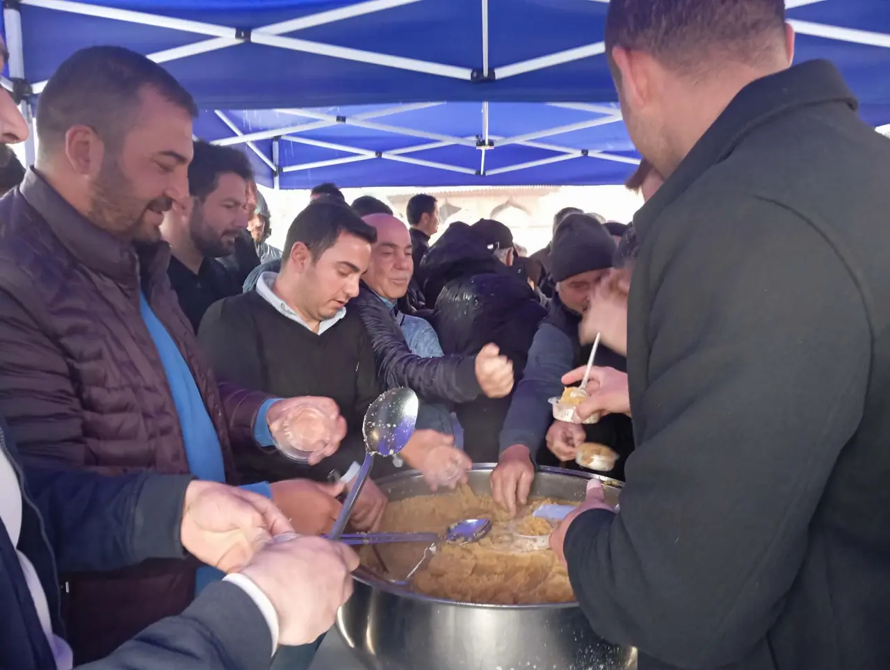 Merzifon’da Yağmura Rağmen Anlamlı Buluşma 4