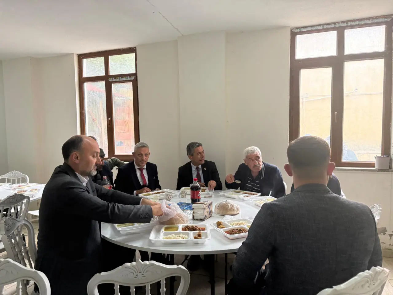 MHP Amasya Heyeti Afet Duasında 2