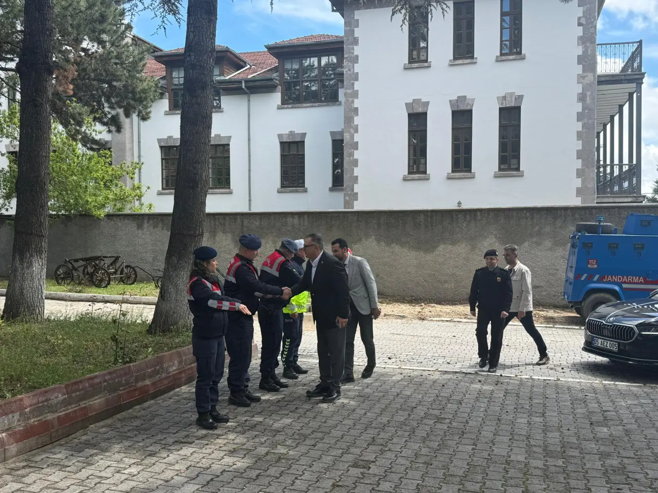 Vekil Çilez Ve Başkan Keleş’ten Jandarmaya Ziyaret 1