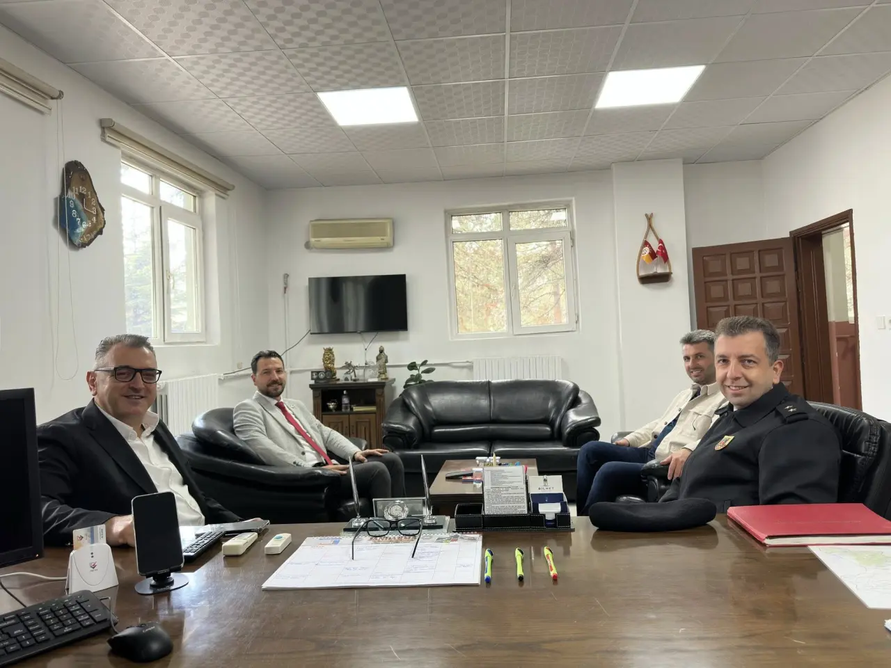 Vekil Çilez Ve Başkan Keleş’ten Jandarmaya Ziyaret 2