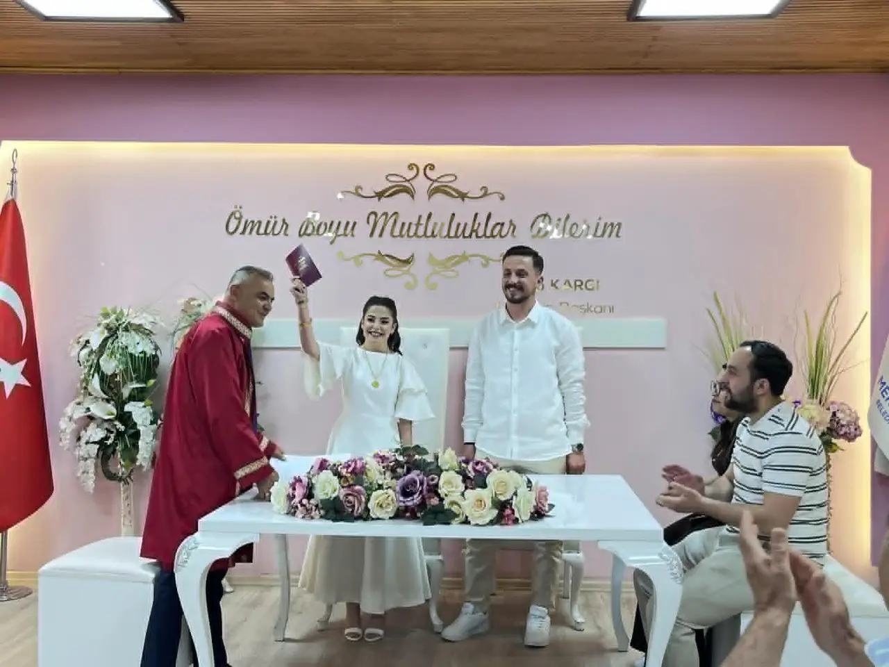 06.06.2026 Tarihi İçin Nikah Yoğunluğu! Merzifon’da 10 Çift “Evet” Dedi 5