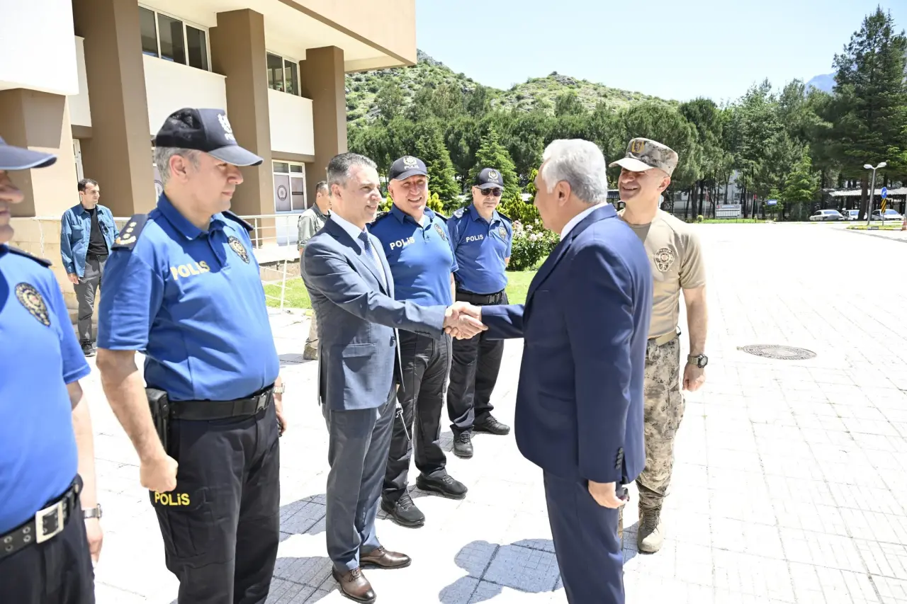 Amasya Emniyetinde Üst Düzey Temas 4