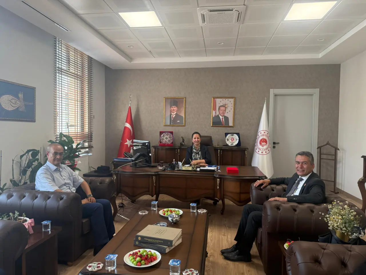 Amasya MHP Teşkilatından İl Müdürlüğüne Ziyaret 1