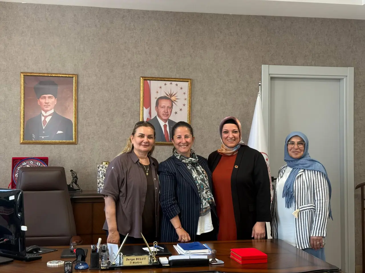 Amasya MHP Teşkilatından İl Müdürlüğüne Ziyaret 2