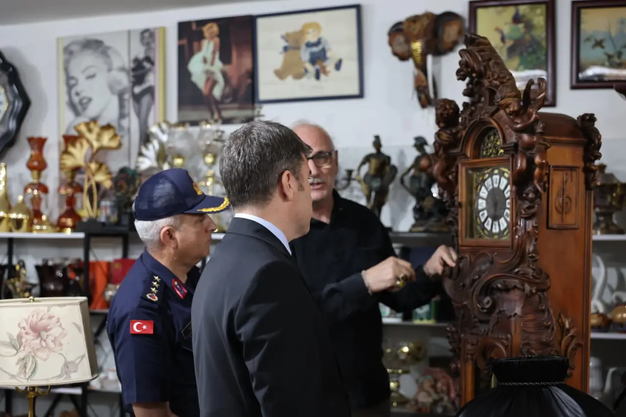 Amasya Protokolü Merzifon’da Antika İnceledi 1