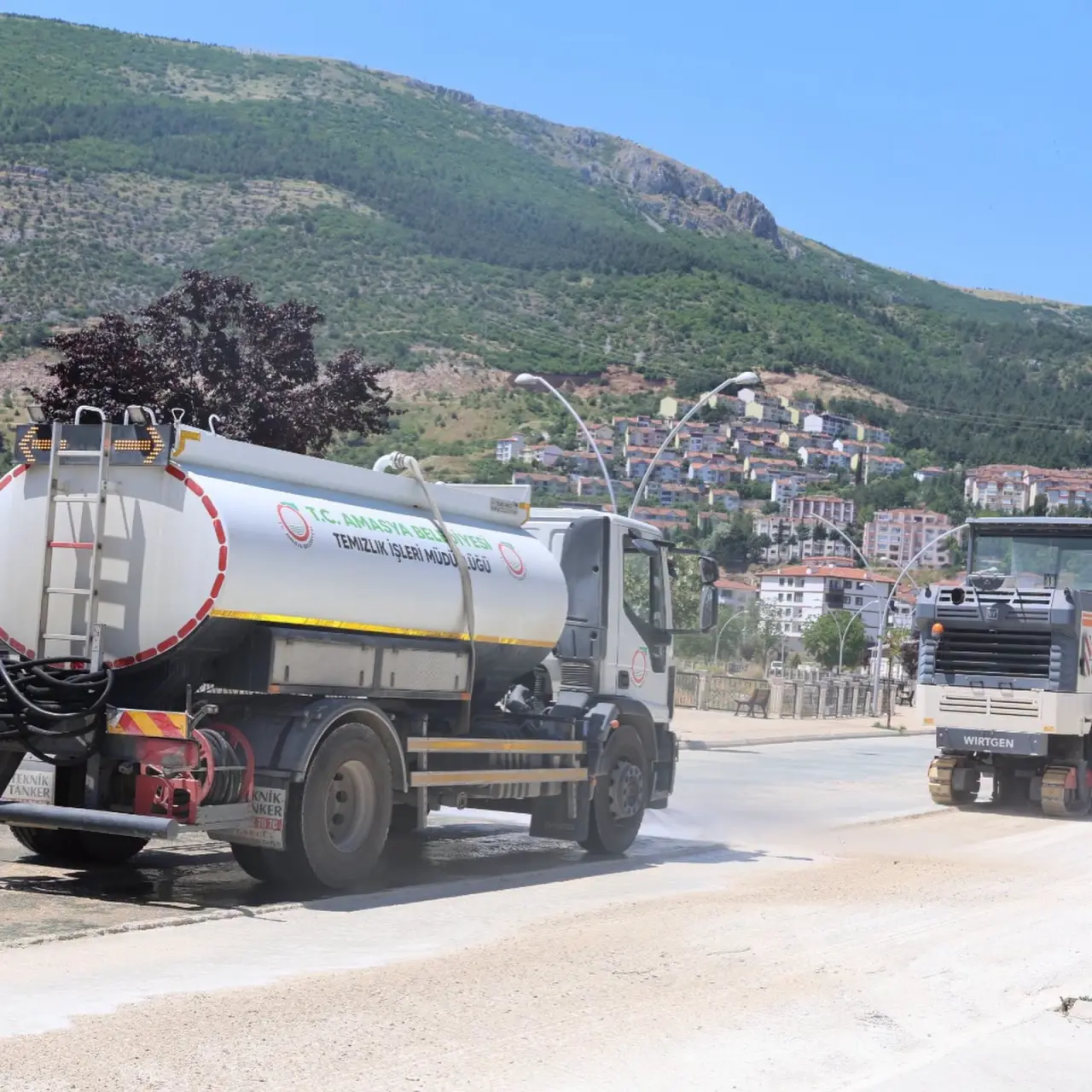 Amasya’da Asfalt Seferberliği Başladı 3