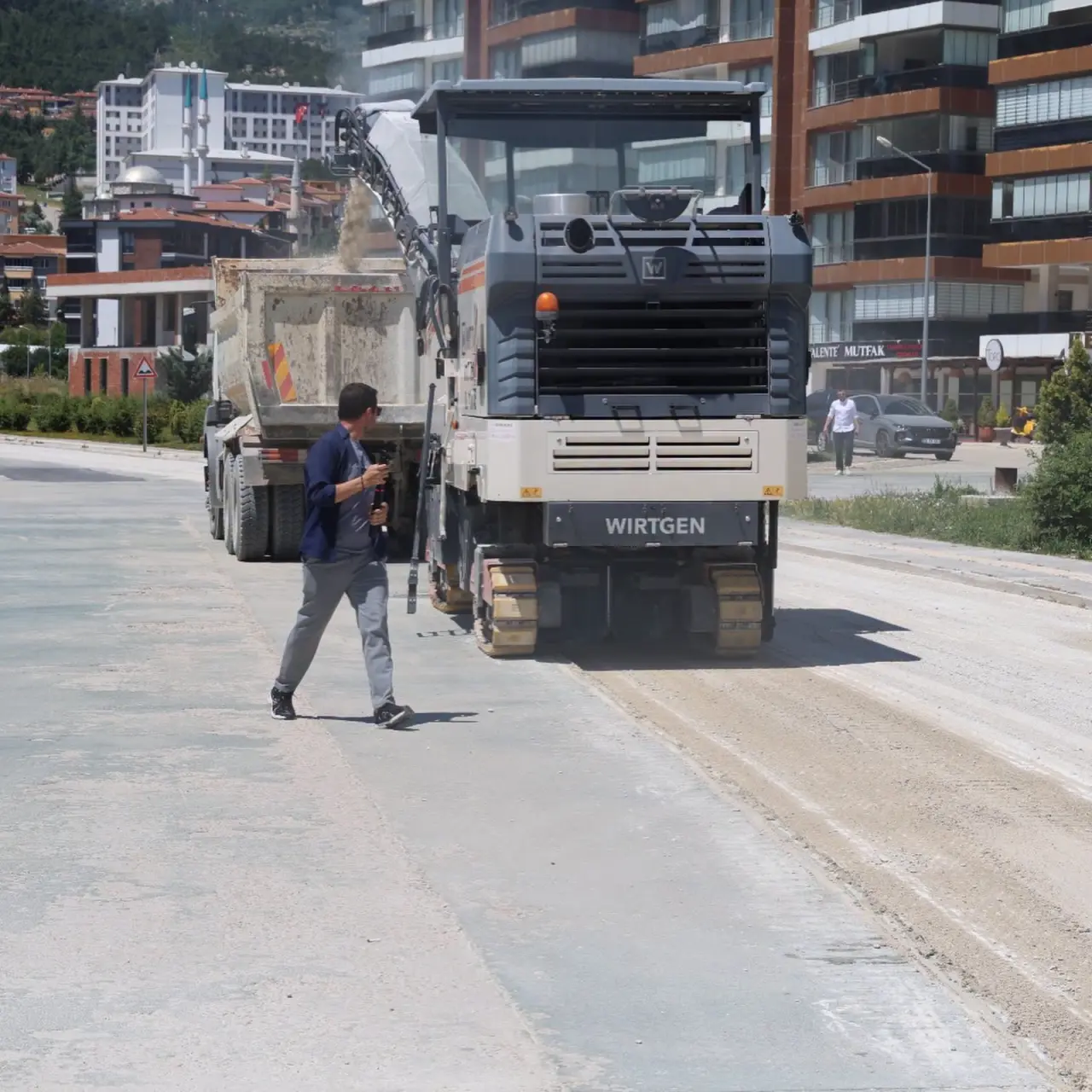 Amasya’da Asfalt Seferberliği Başladı 4