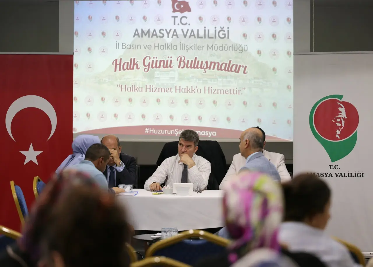 Amasya’da Halk Günü Buluşması Gerçekleştirildi 1