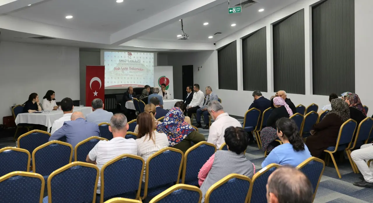 Amasya’da Halk Günü Buluşması Gerçekleştirildi 3