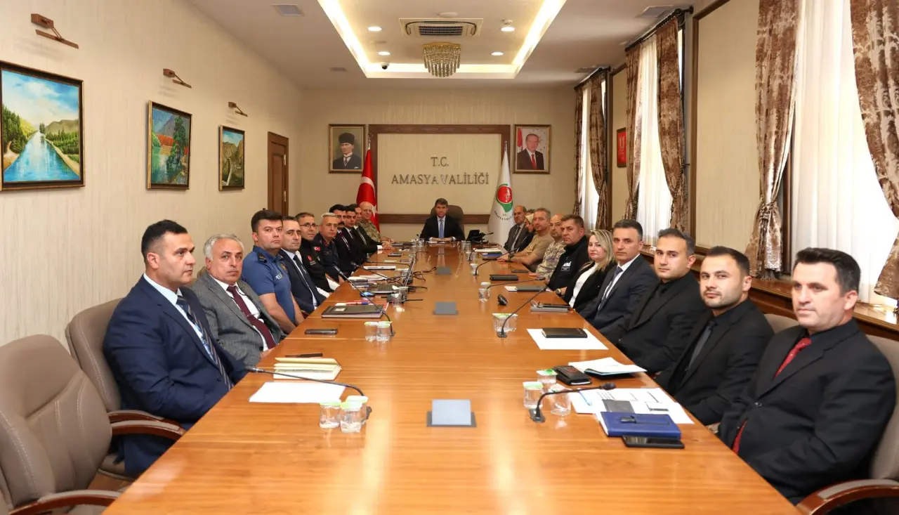 Amasya’da Huzur ve Güvenlik İçin Tam Koordinasyon 1