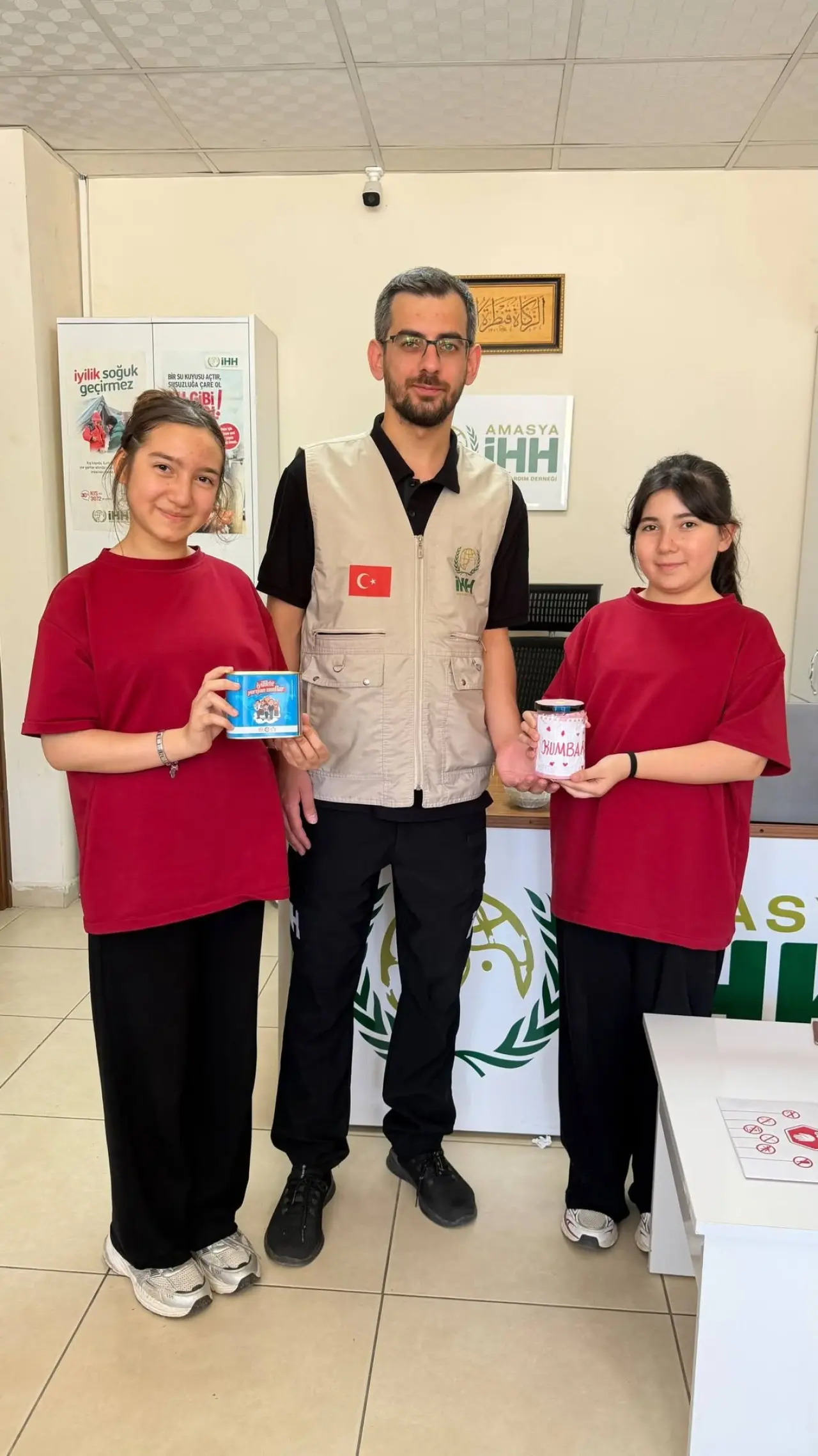 Amasya'da Minik Yüreklerden Büyük Destek 2
