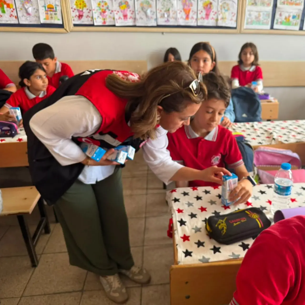Amasya'da Miniklerden Süte Tam Not! 4