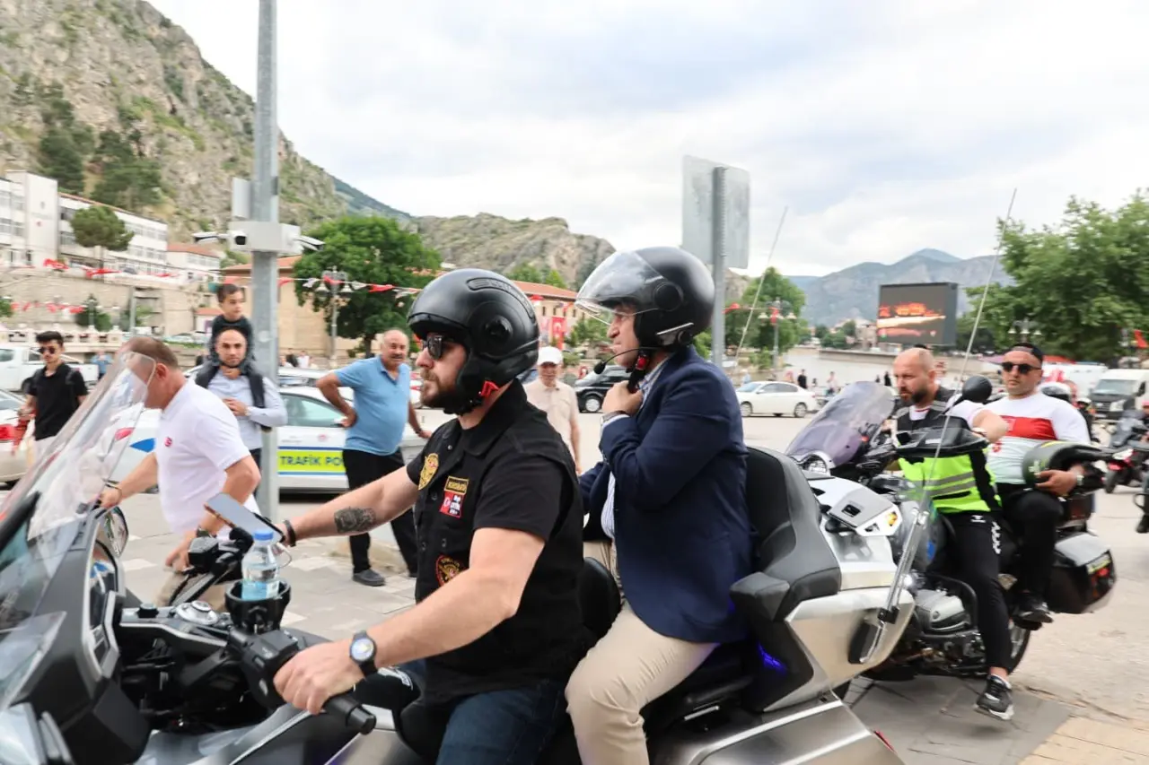 Amasya’da Motor Sesleri Yankılandı! 2