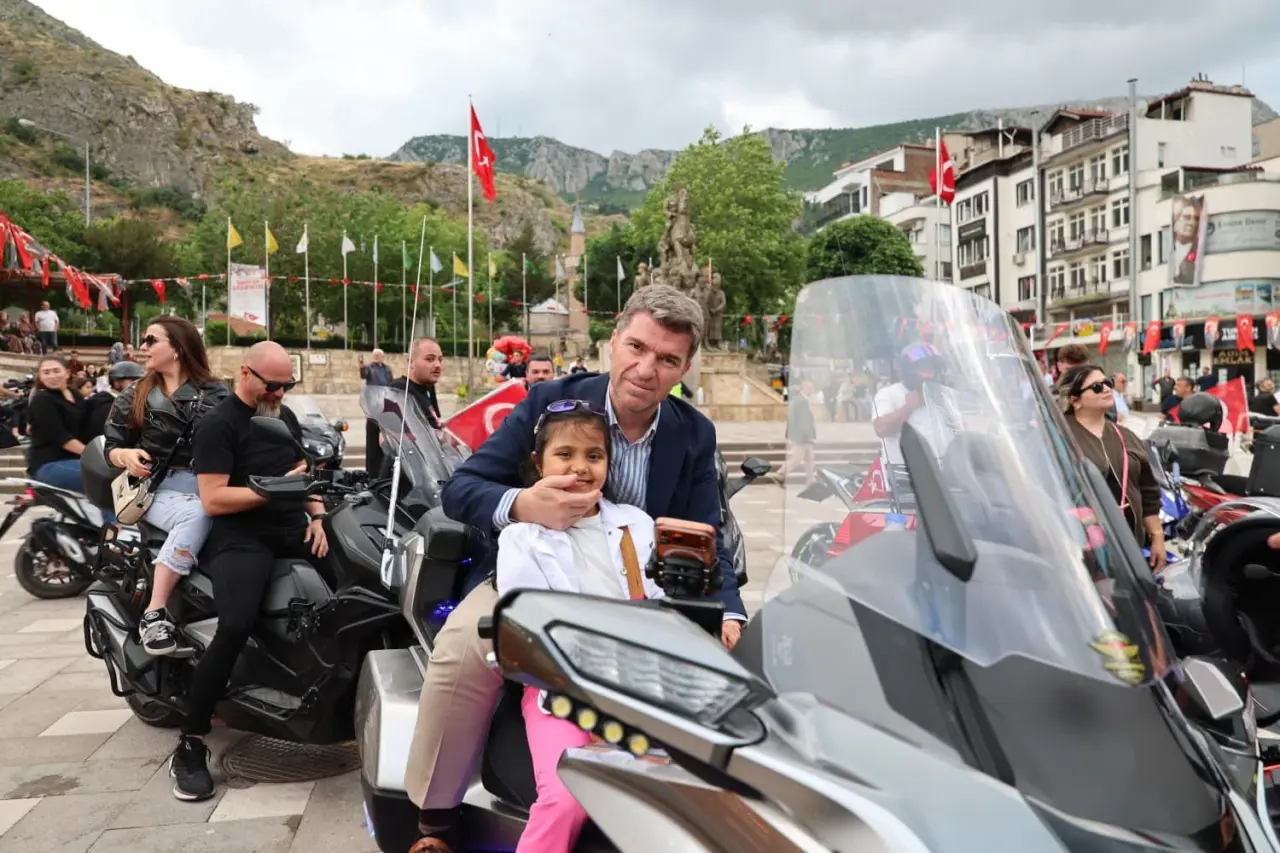 Amasya’da Motor Sesleri Yankılandı! 1