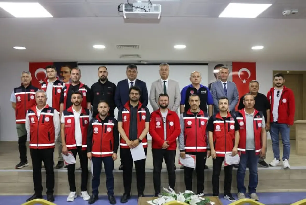 Amasya’nın Afet Gönüllülerine Teşekkür Belgesi 1