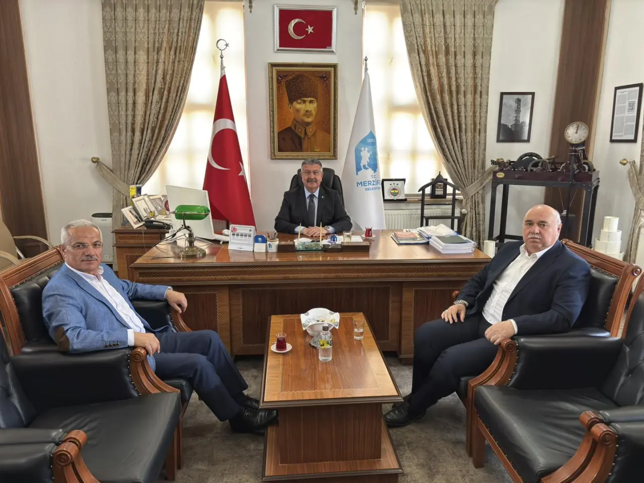 Başkan Kargı Misafirlerini Ağırladı 1