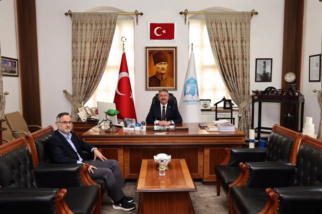 Belediye Başkanı Kargı, Konuklarını Ağırladı 1