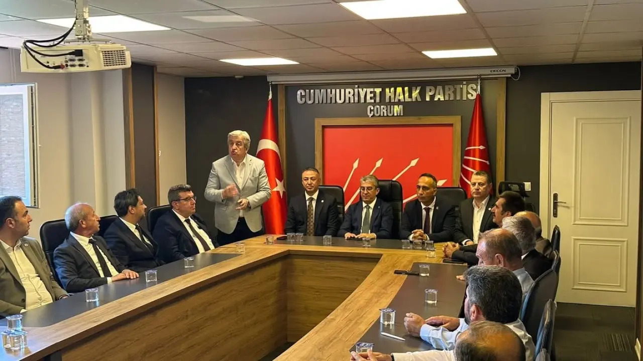 CHP Heyeti Çorum’da 5