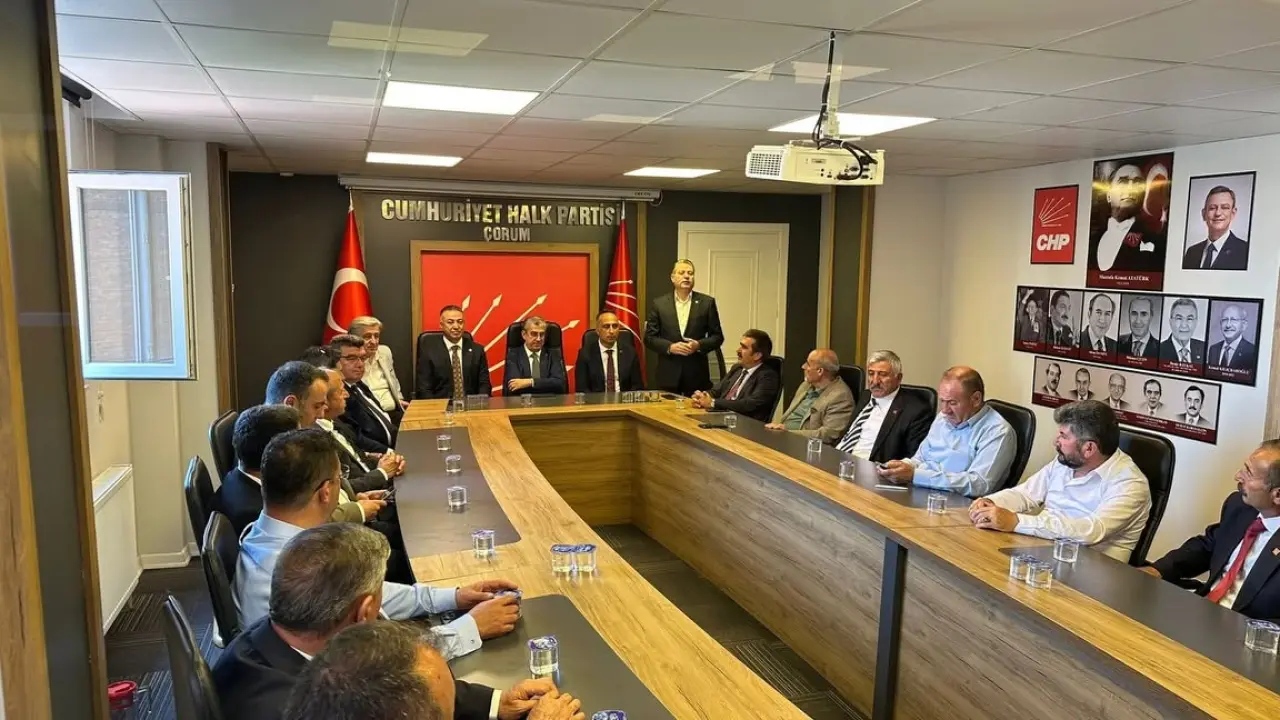 CHP Heyeti Çorum’da 2
