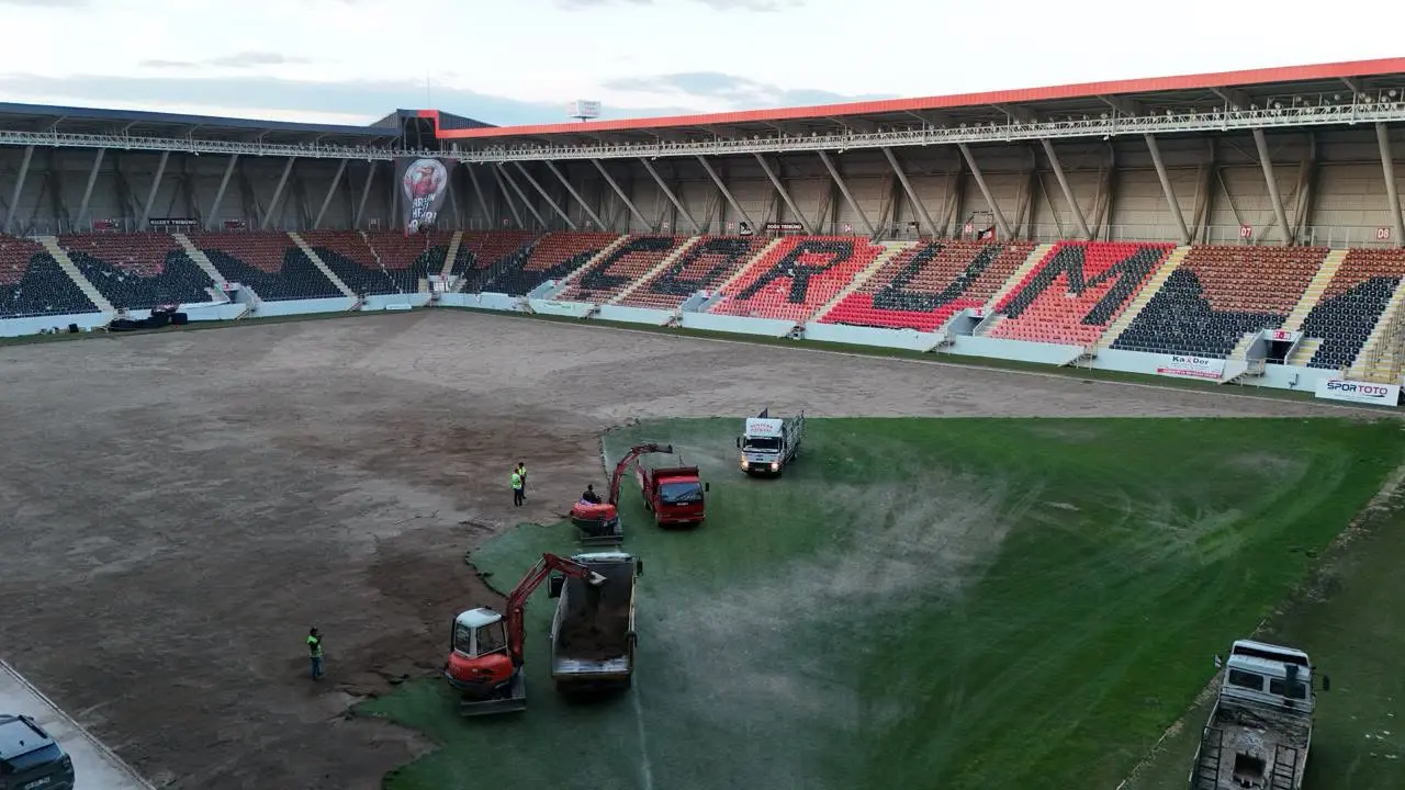 Çorum Şehir Stadı Süper Lig’e Hazırlanıyor! 3