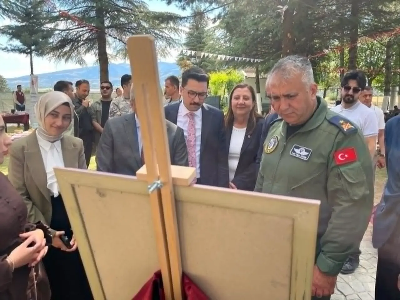 Gümüşhacıköy Açık Ceza İnfaz Kurumu'nda Sosyal Tesis ve Resim Sergisi Açıldı 2