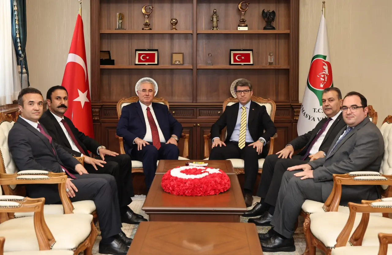 Kamu Başdenetçisi Mehmet Akarca’dan Amasya Valiliği’ne Ziyaret 3