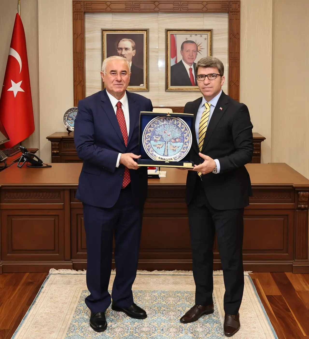 Kamu Başdenetçisi Mehmet Akarca’dan Amasya Valiliği’ne Ziyaret 4