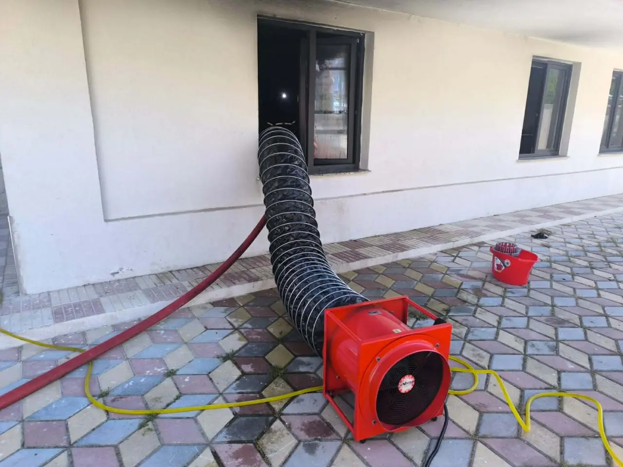 Merzifon Bahçelievler Mahallesi’nde Ev Yangını! 3