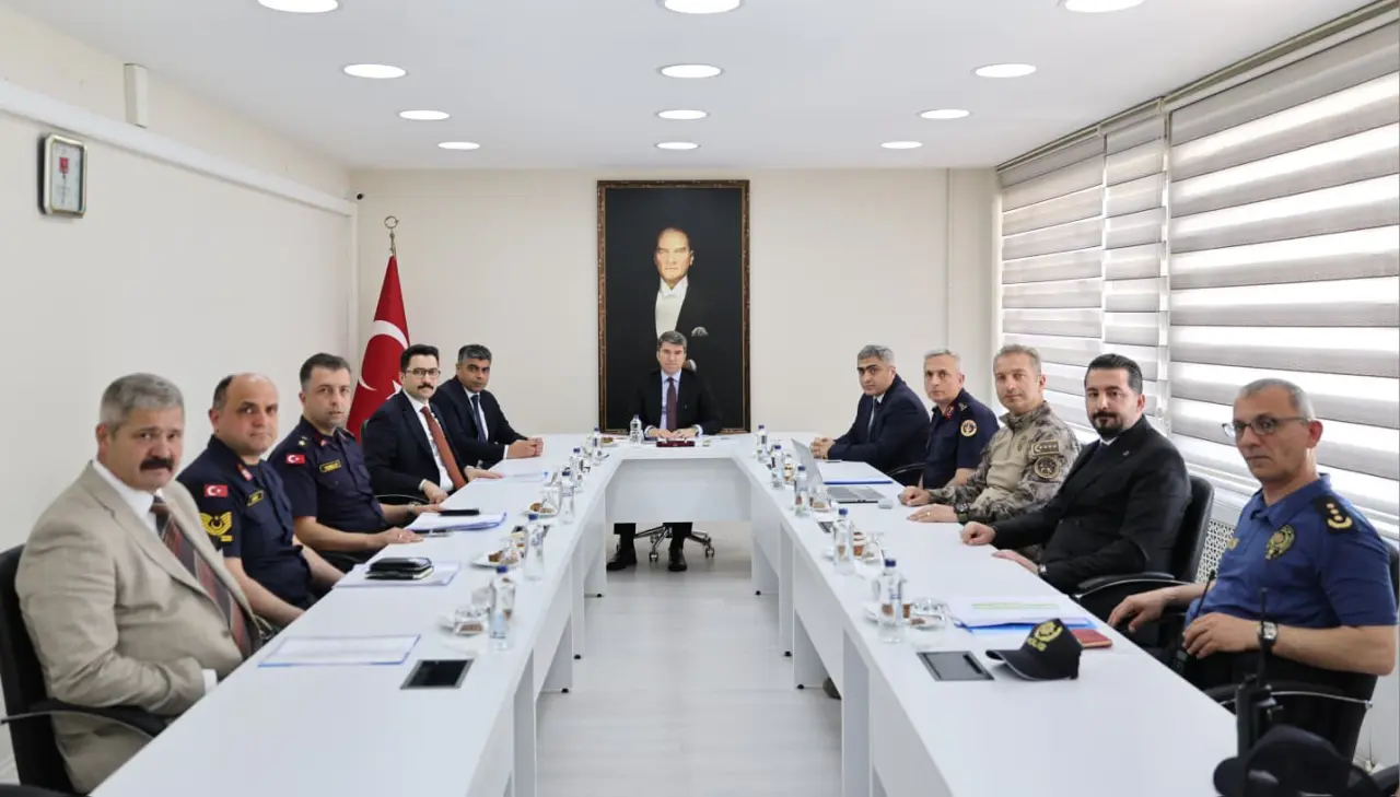Merzifon’da Asayiş Toplantısı Gerçekleştirildi 3