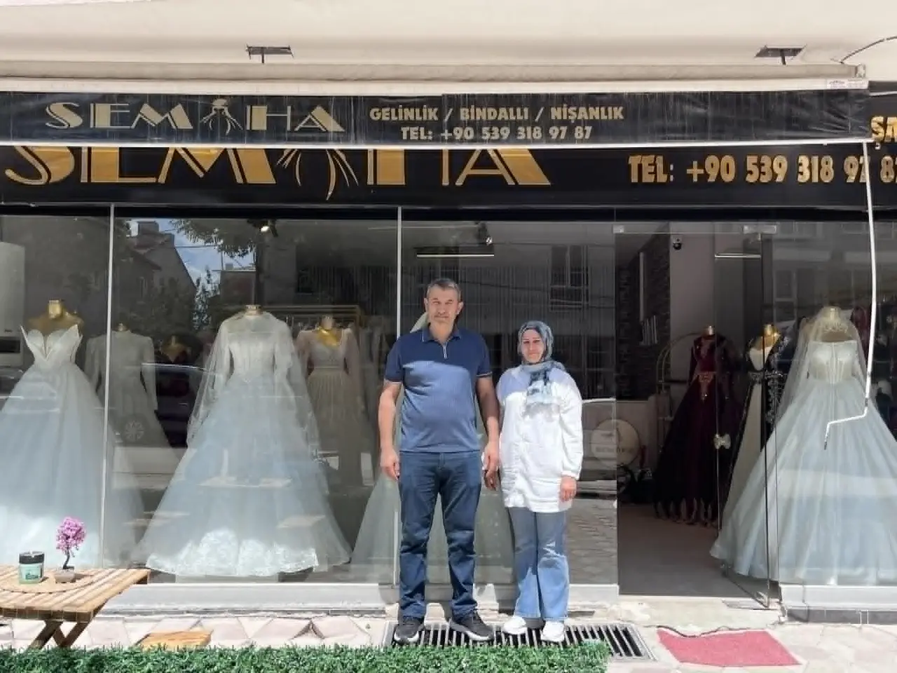 Merzifon’da Düğün Sezonu Hareketlendi! Semiha Gelinlik Yoğun İlgi Görüyor 3