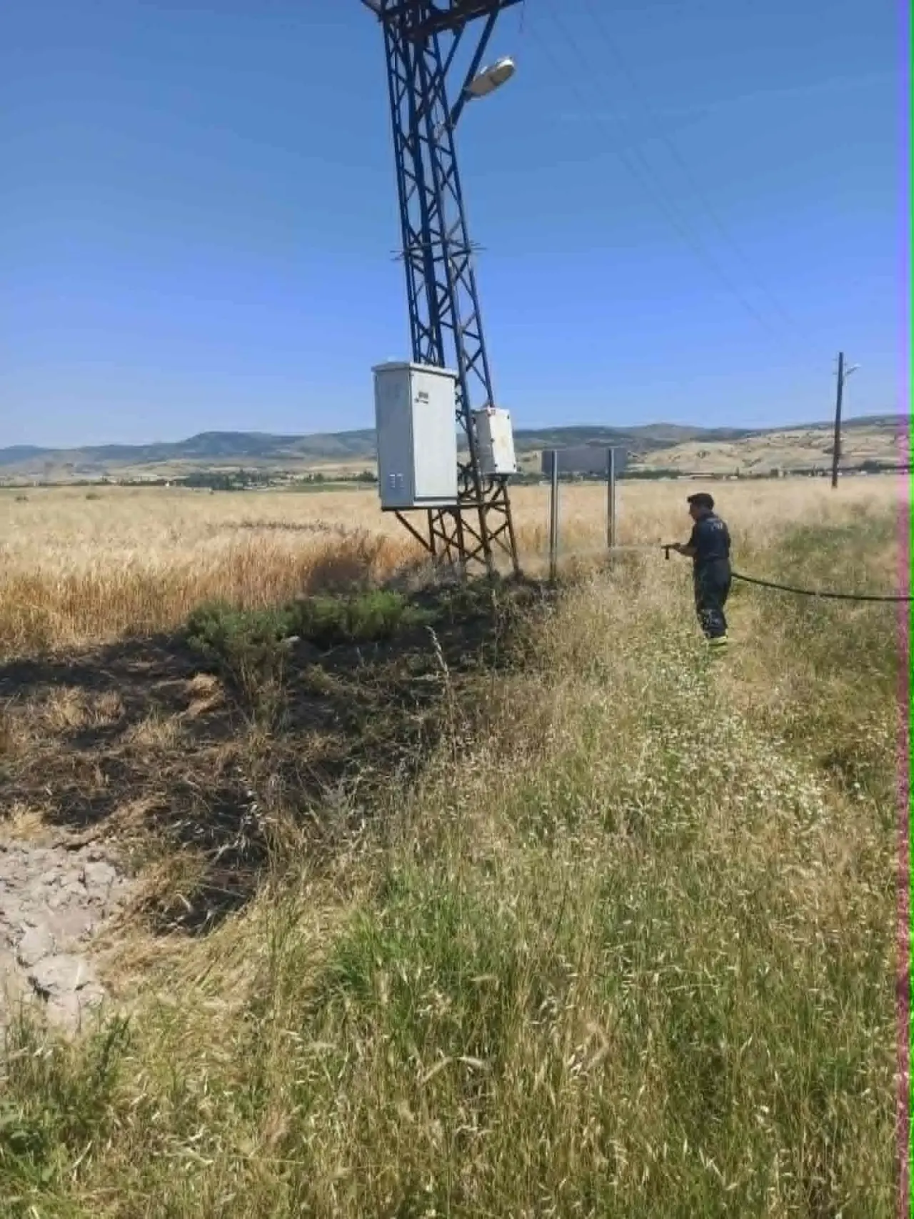 Merzifon’da Trafo Yangını Paniği! Ekipler Felaketi Önledi 2