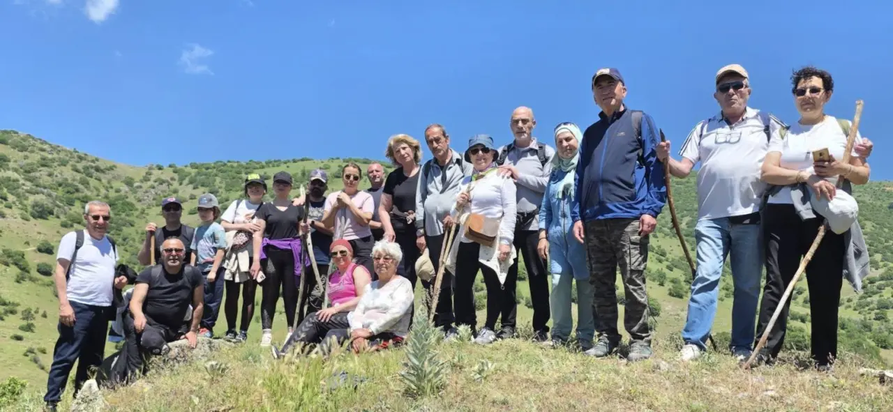 Merzifonlu Doğaseverler 10 Kilometre Yürüdü! Etkinlik Keşkekle Taçlandı 5